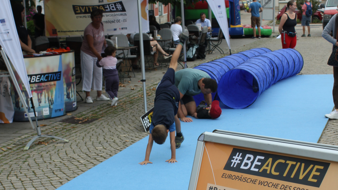 BeActive beim „Jahn-Turnfest für Kinder“ zum 100. Friedrich-Ludwig-Jahn-Turnfest 2024 | Foto: DTB